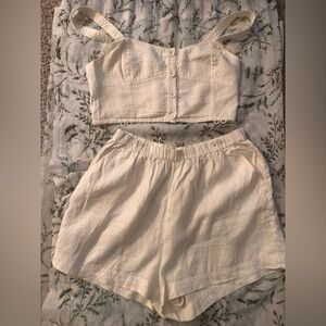 Madewell Sleeveless Romper Two-Piece Size 14